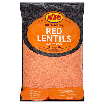 KTC Red Lentils (Masoor Dal) -1x20kg01